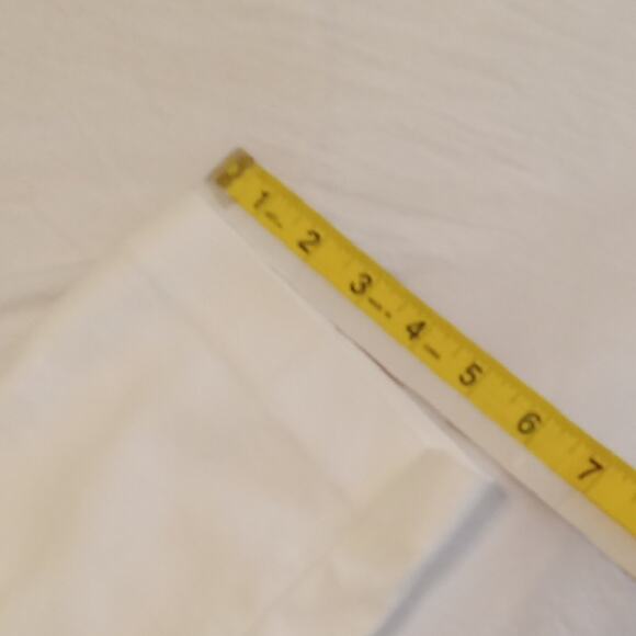 J. Jill Essential Women's White Cotton Stretch Pants - Size 8 - Picture 9 of 9